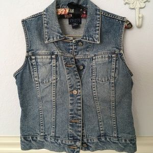 Denim vest